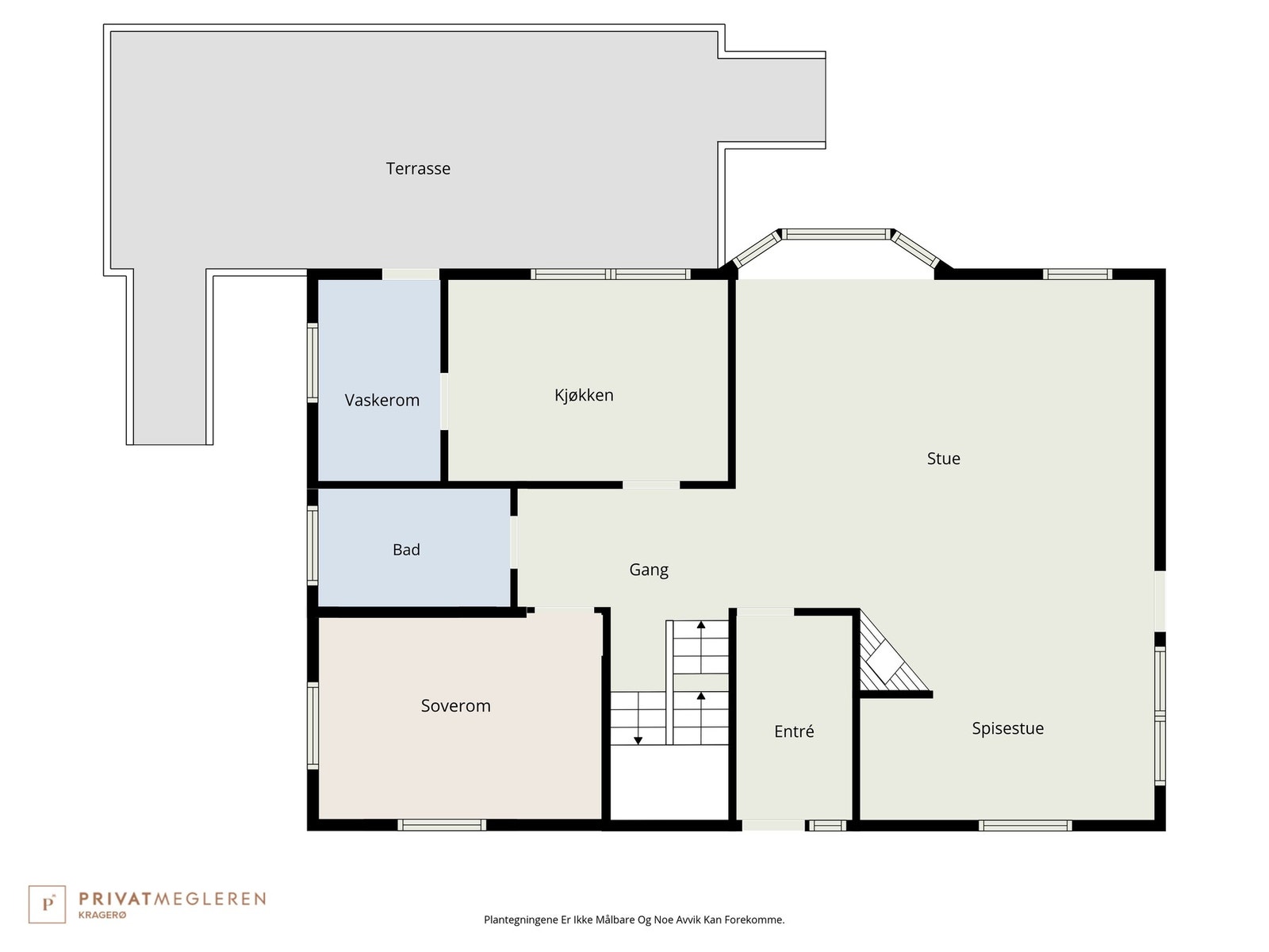 Plantegning 1.etasje Galleribilde