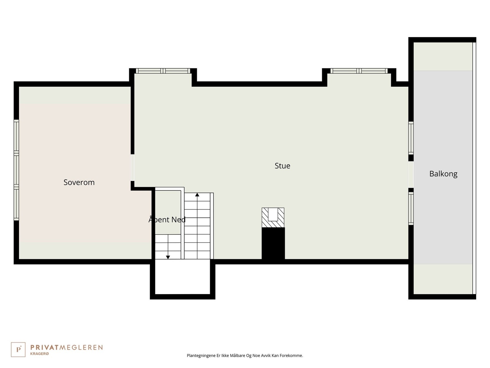 Plantegning Loftetasje Galleribilde