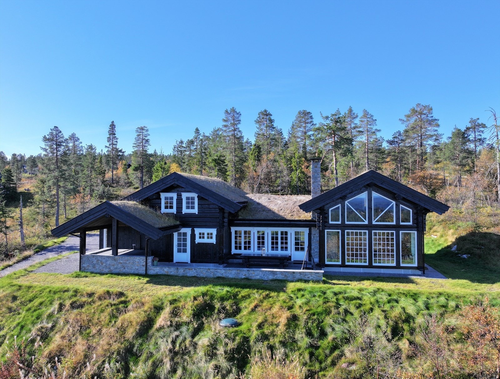 Velkommen til Blefjell! Foto: EFKT v/Eivind Stensnes. Dronebilder: Aktiv Eiker og Modum AS Galleribilde