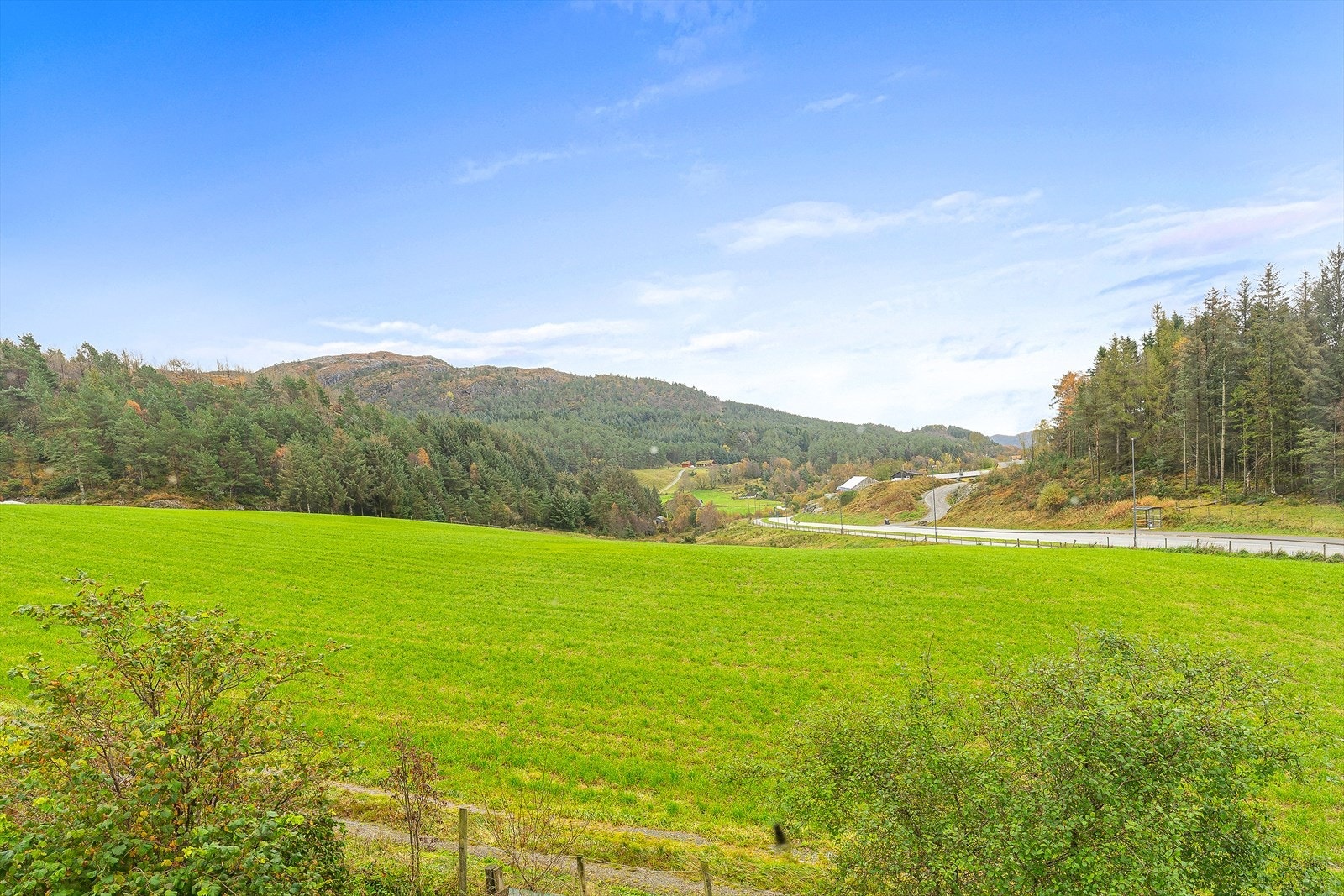 Utsikt fra hovedsoverom Galleribilde