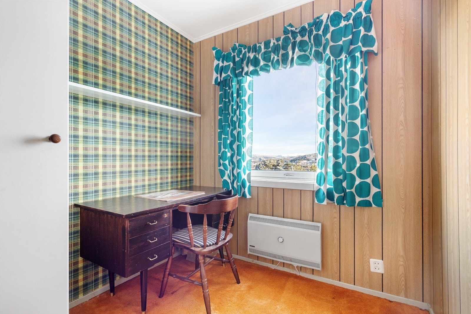 Et lite arbeidsrom ligger også i tilknytning til de tre soverommene Galleribilde