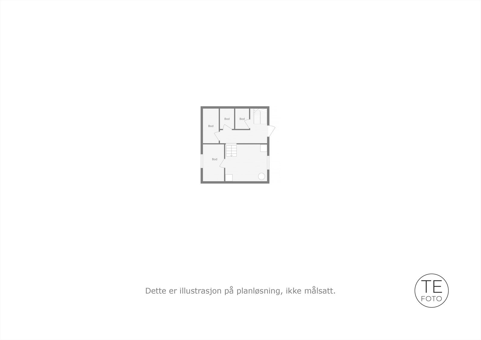 2D Planskisse - Kjeller Galleribilde