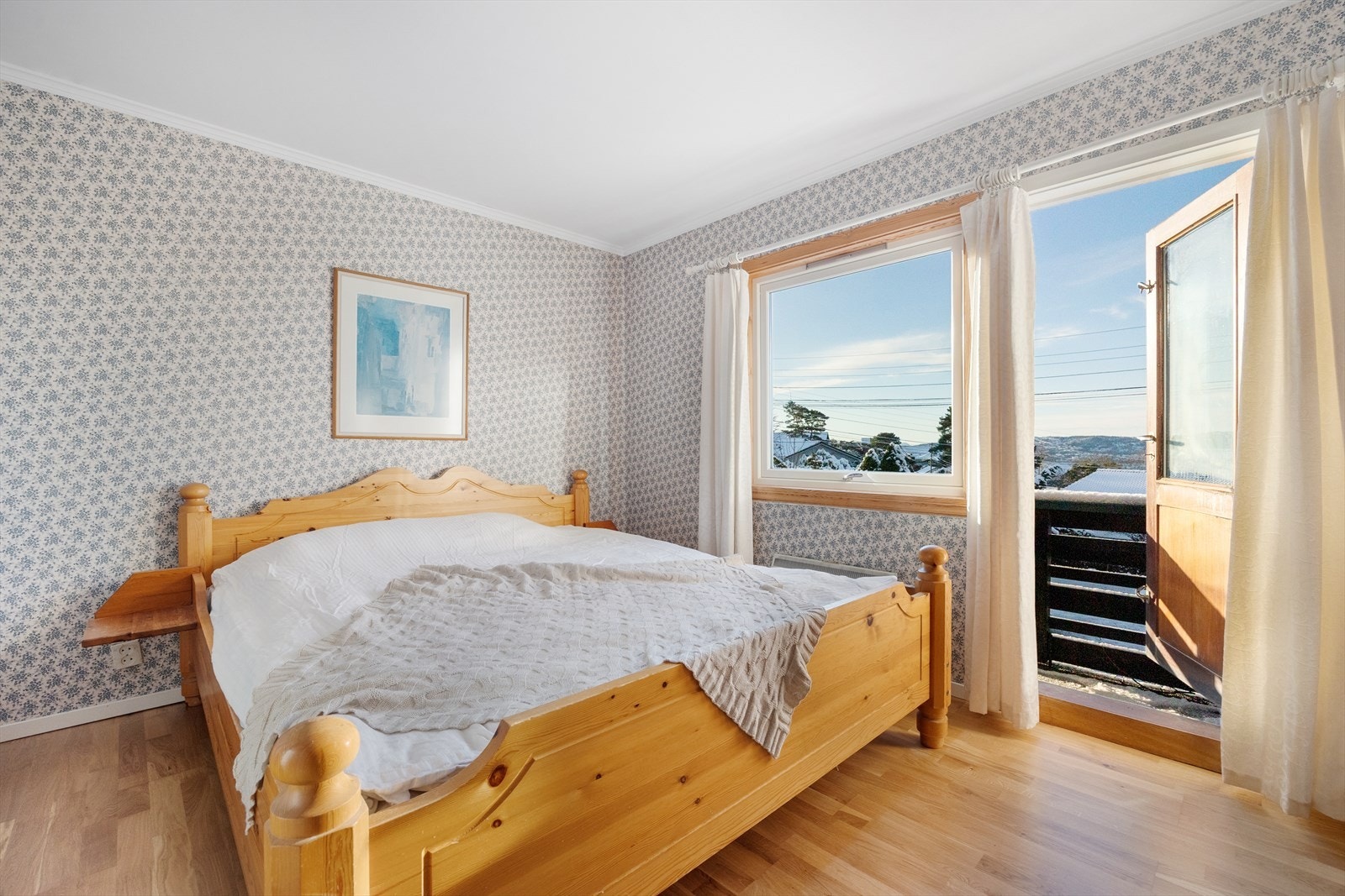 Herfra er det adkomst til en luftbalkong med gode solforhold Galleribilde