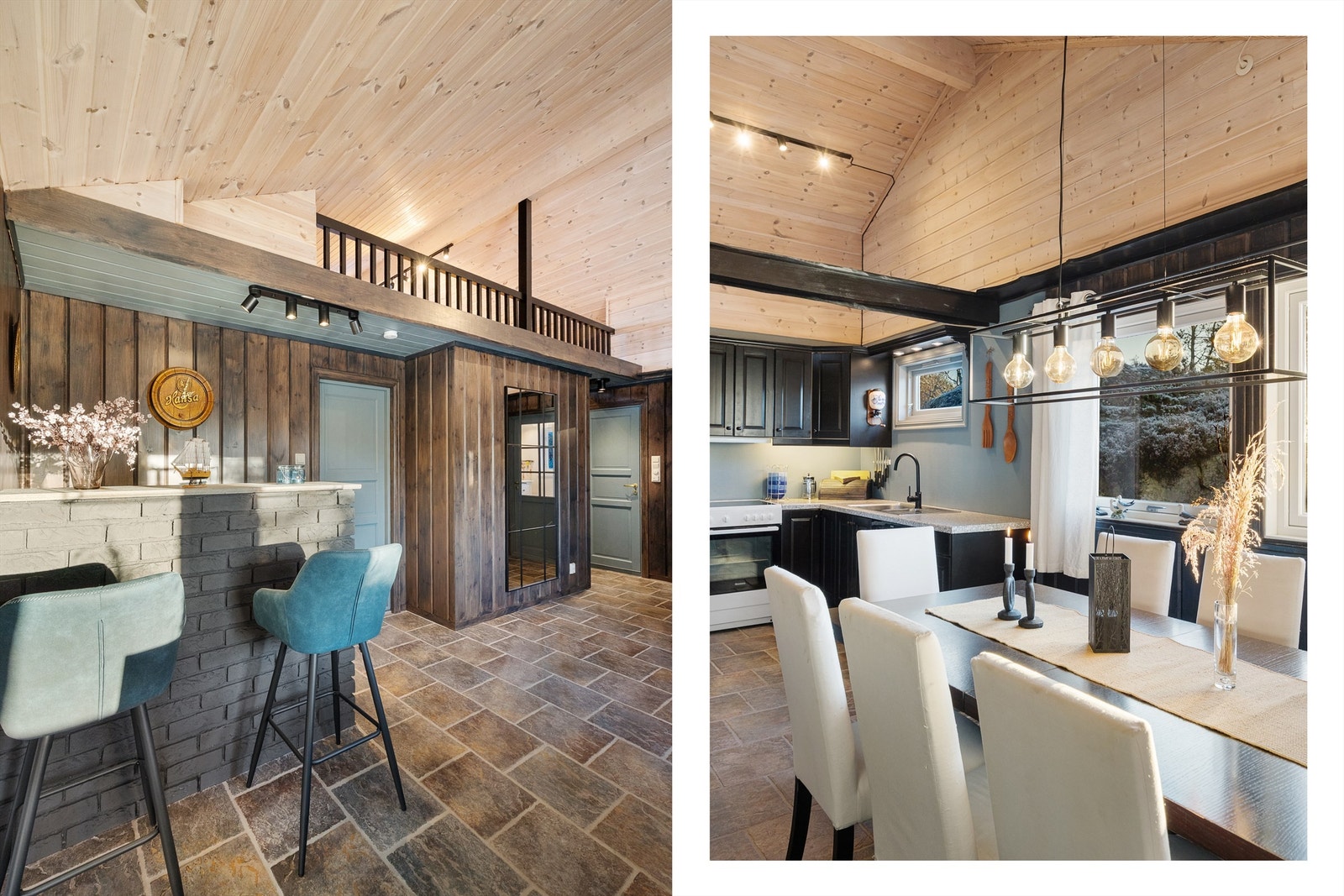 Over soverommene og badet er det en stor hems med gulvareal på ca. 21 kvm. Galleribilde