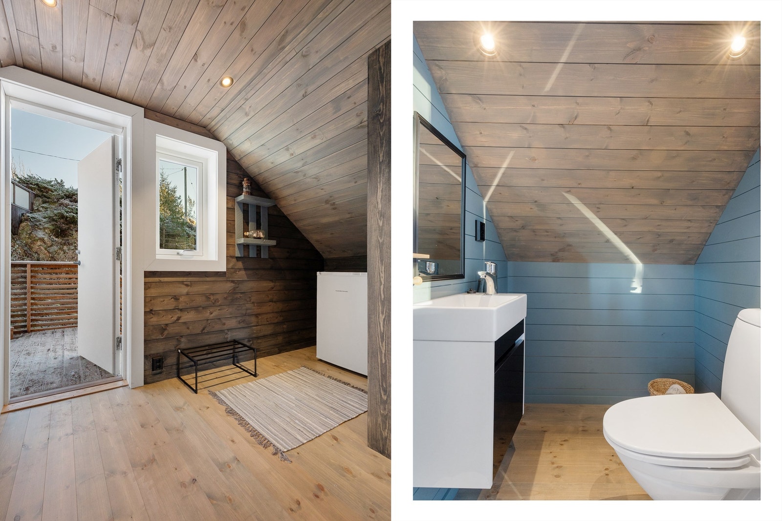 Inngang til loftsrom / toalettrom Galleribilde