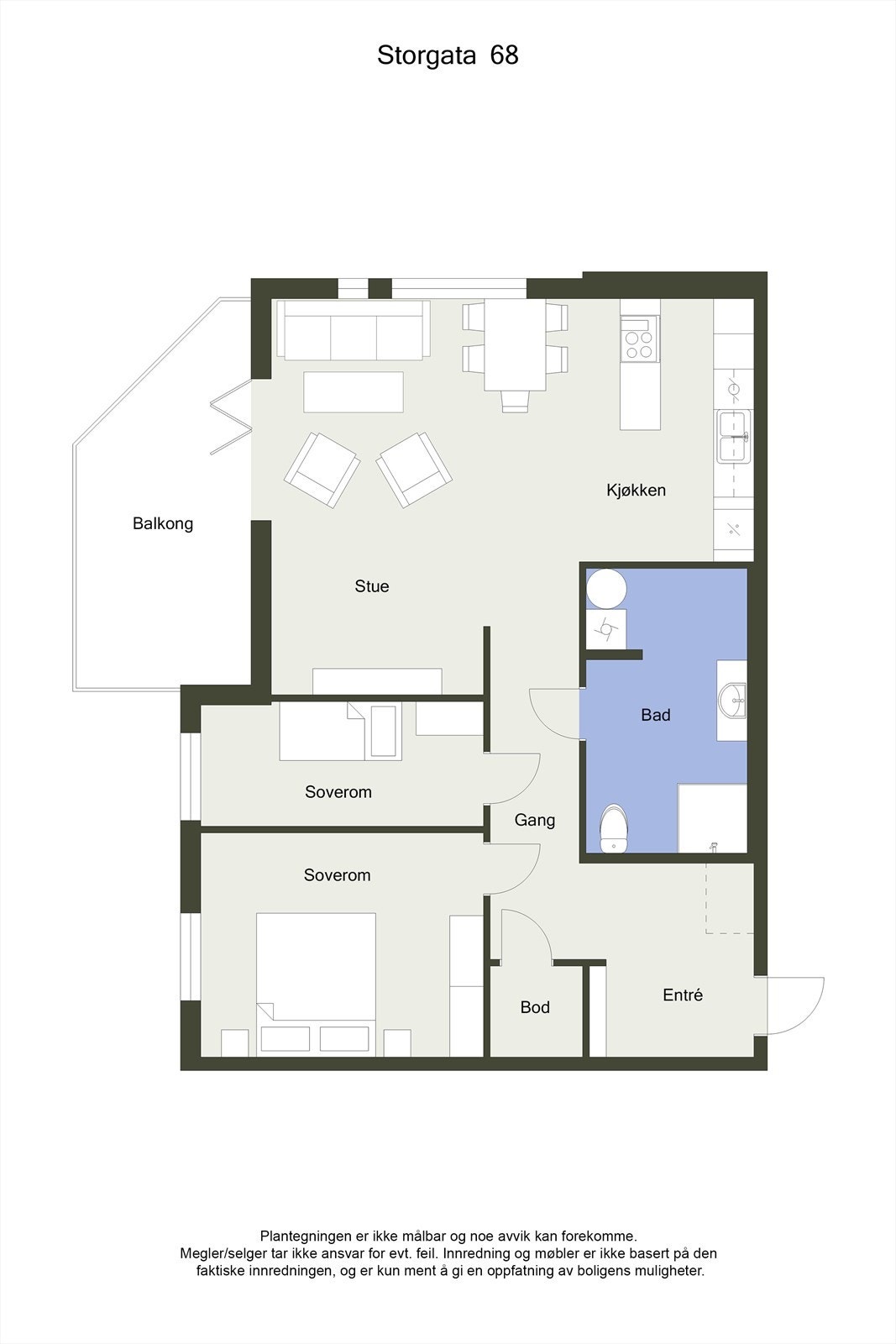 Planskisse 2D Galleribilde