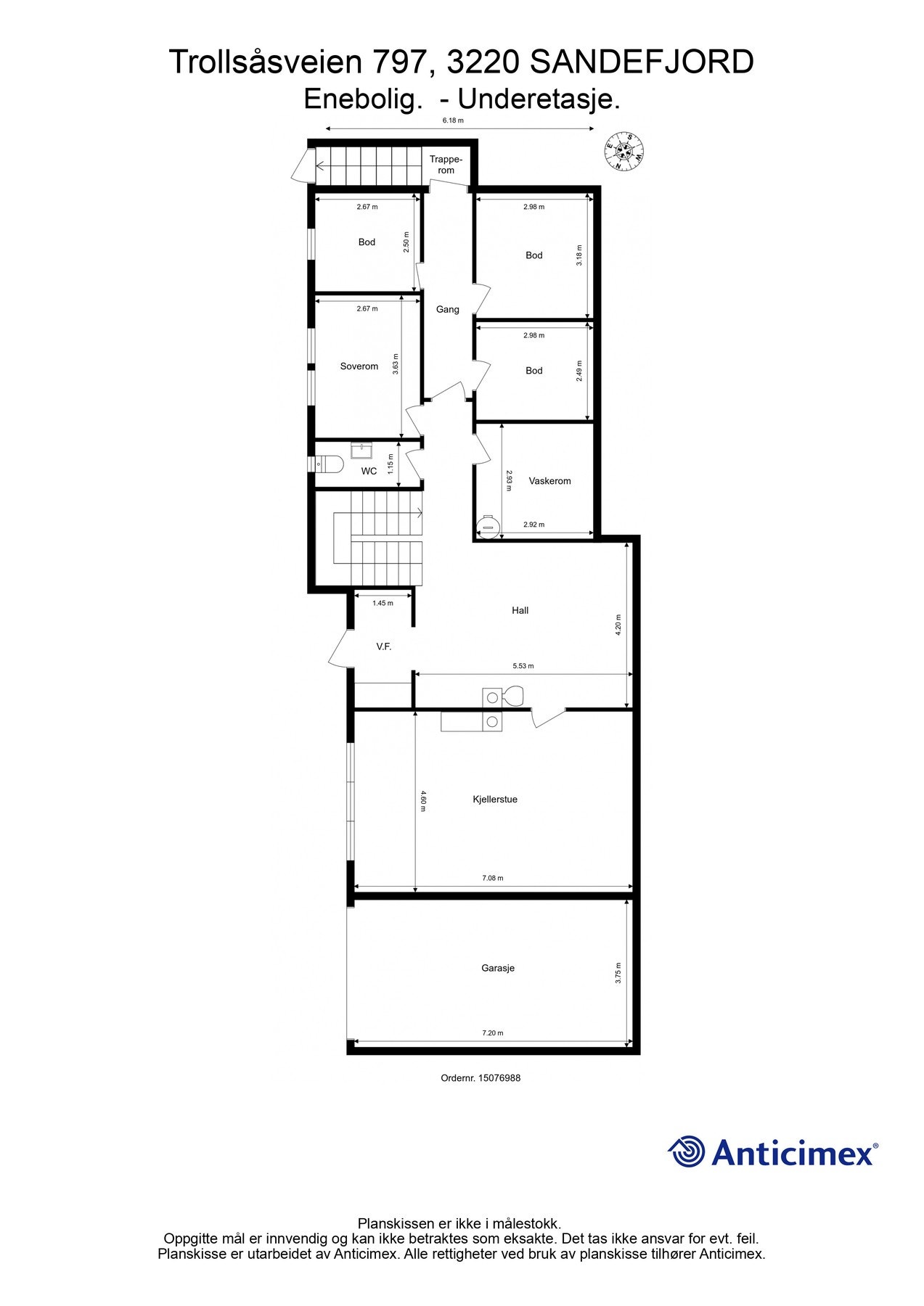 Gjør deg kjent med planløsningen Galleribilde