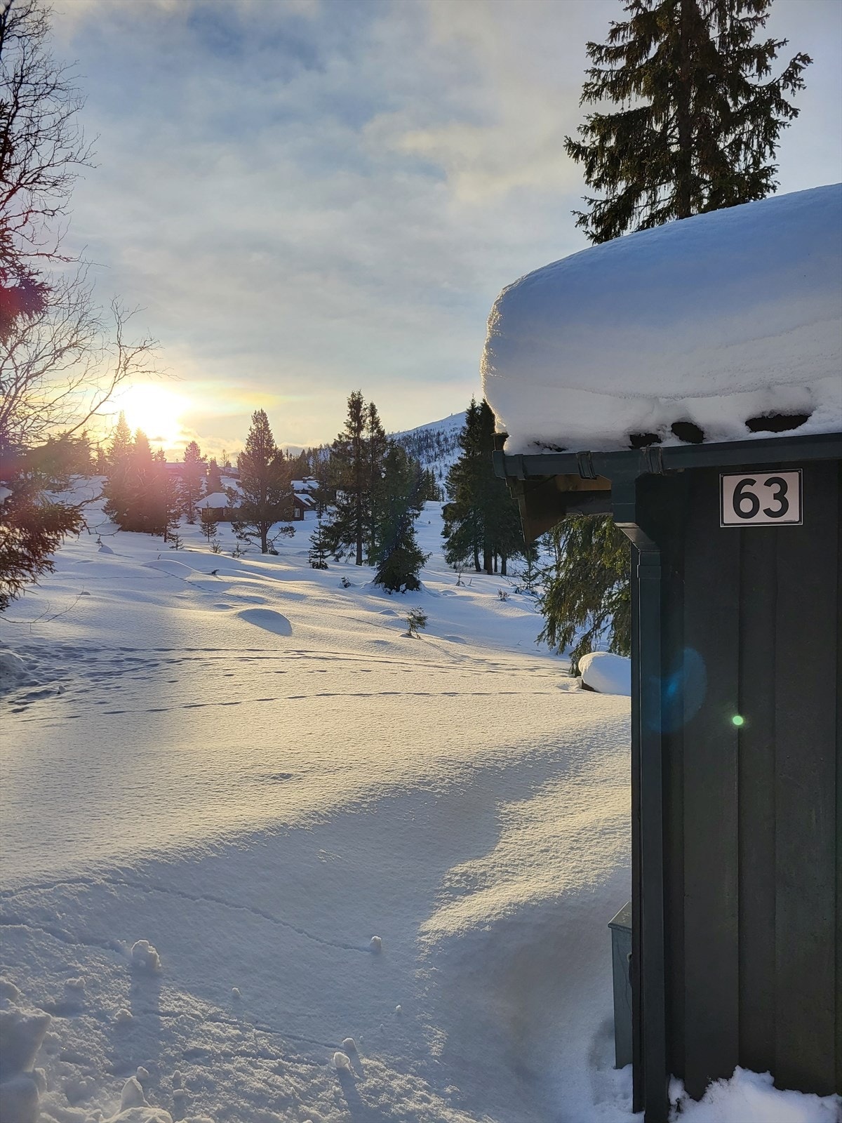 Utsikt mot sør. Galleribilde
