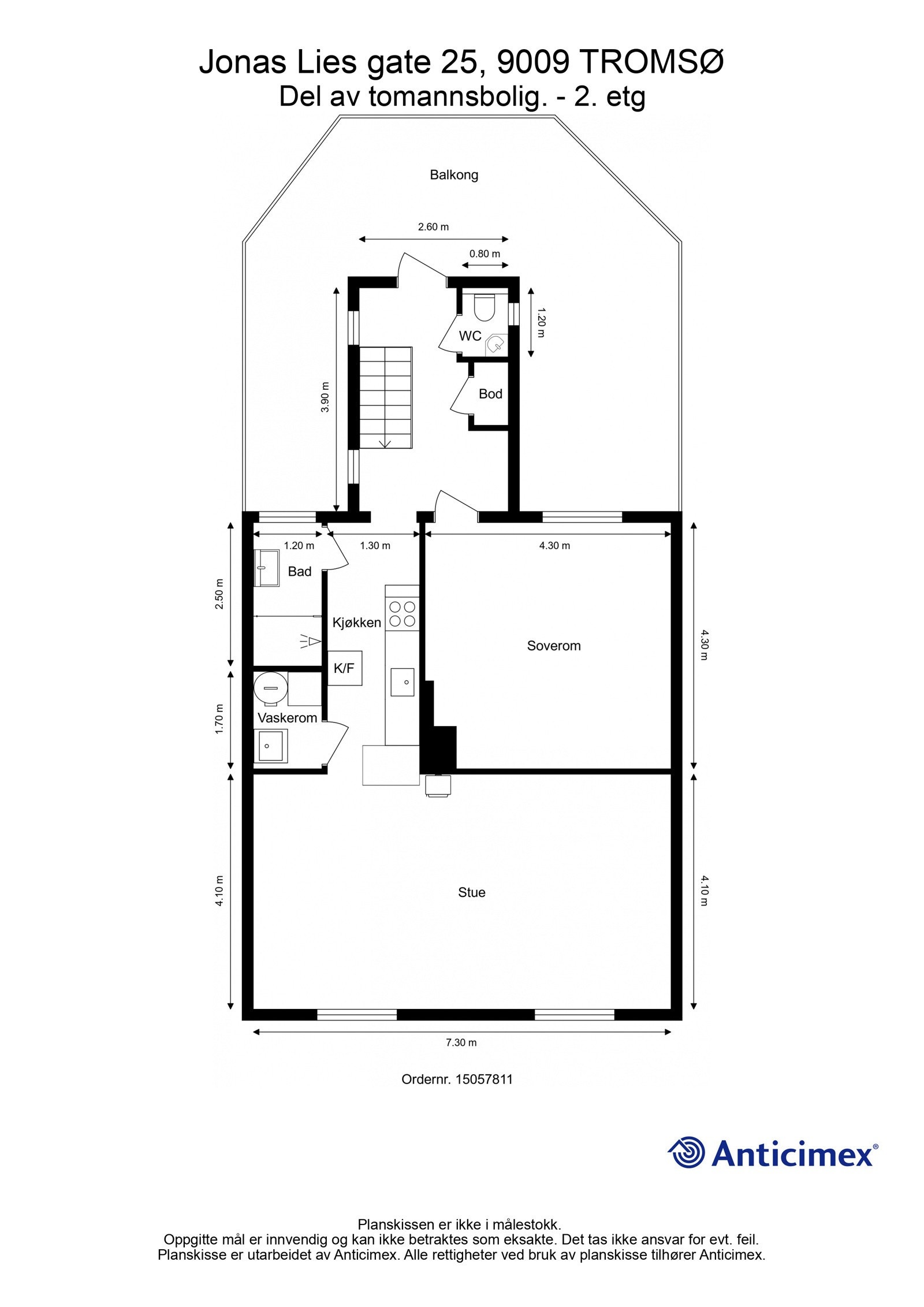plantegning 2 etg Galleribilde