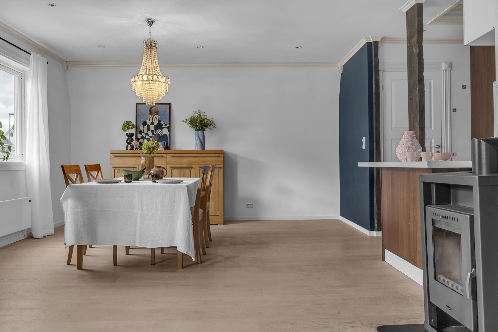 God plass til gjester og sosiale sammenkomster Galleribilde