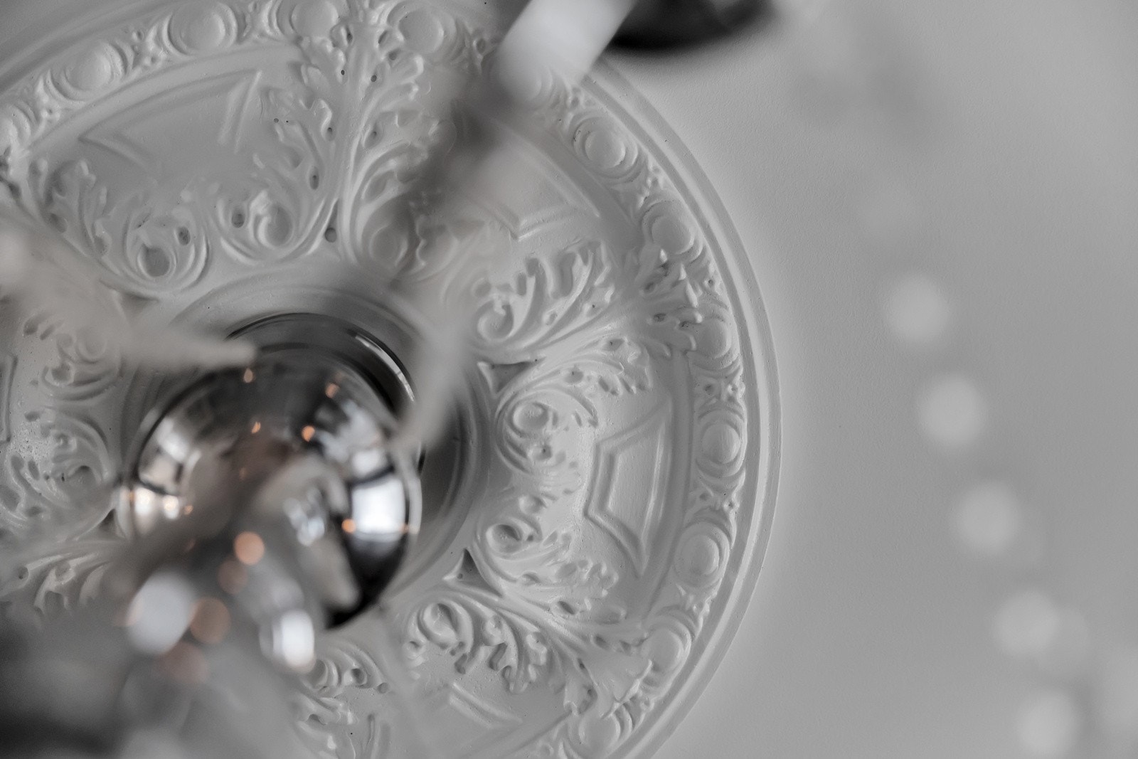 Nydelig rosett i taket på kjøkkenet Galleribilde