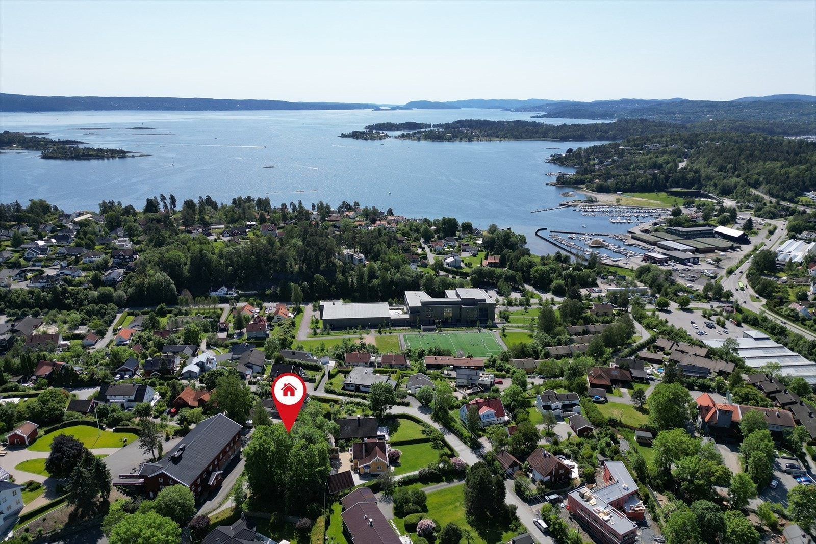 Velkommen til Nes Terrasse 59 - Presentert av Petter Mamen-Lund hos Aktiv Asker. Galleribilde