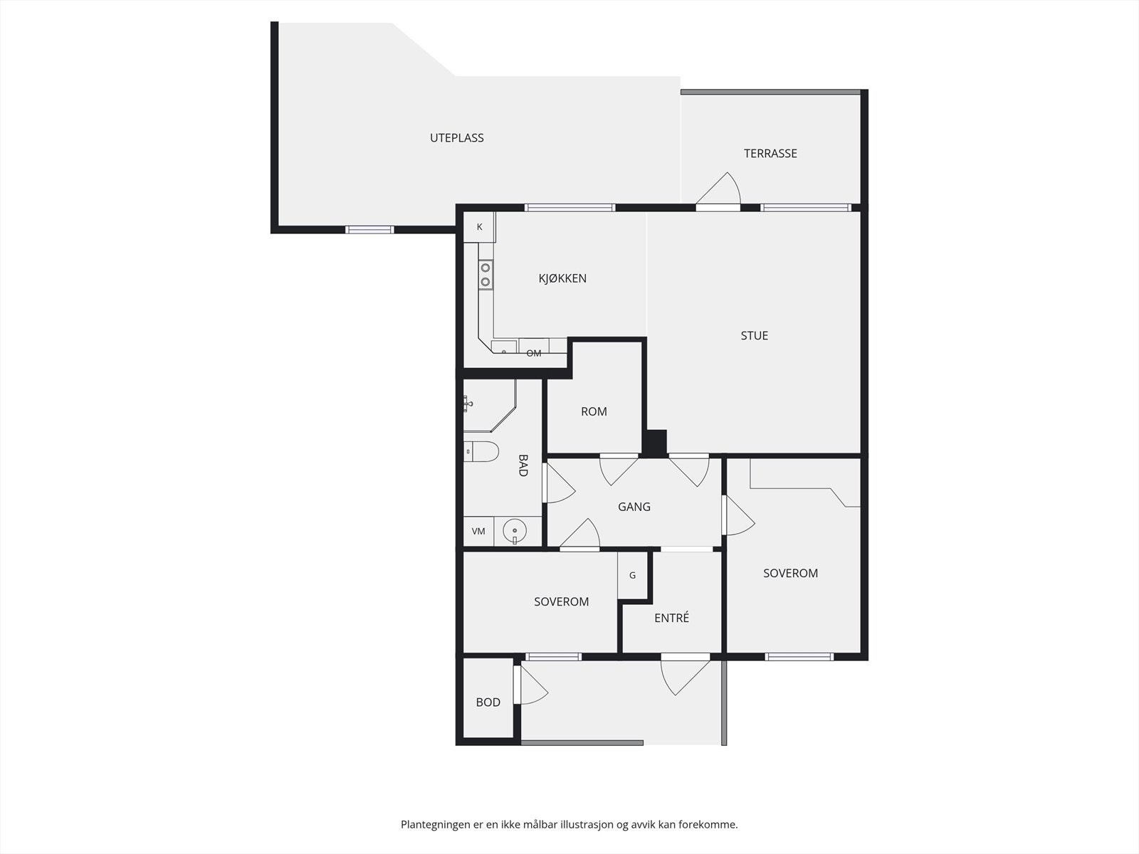 Plantegning. Galleribilde