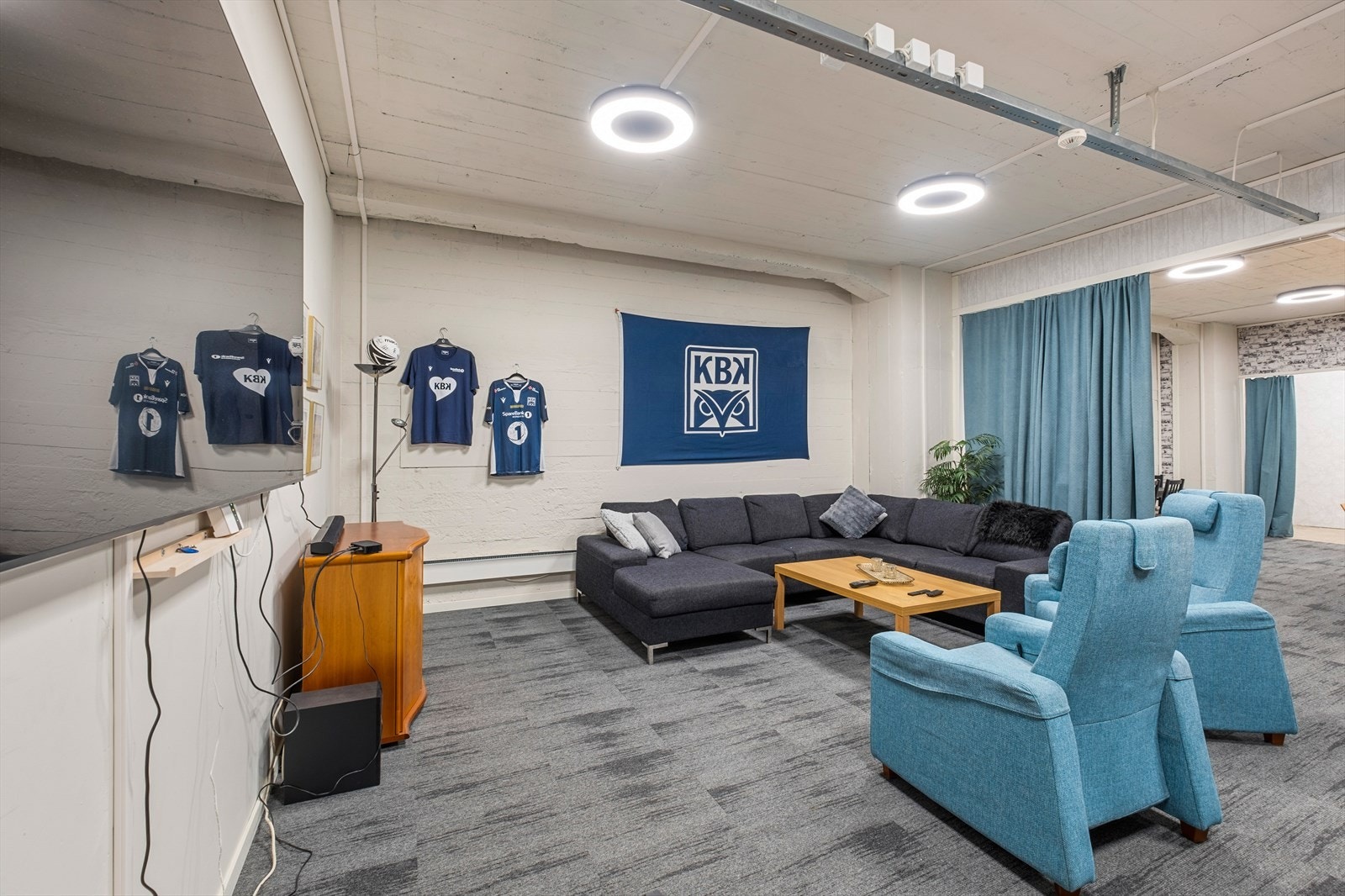 Felles stue for borettslaget Galleribilde