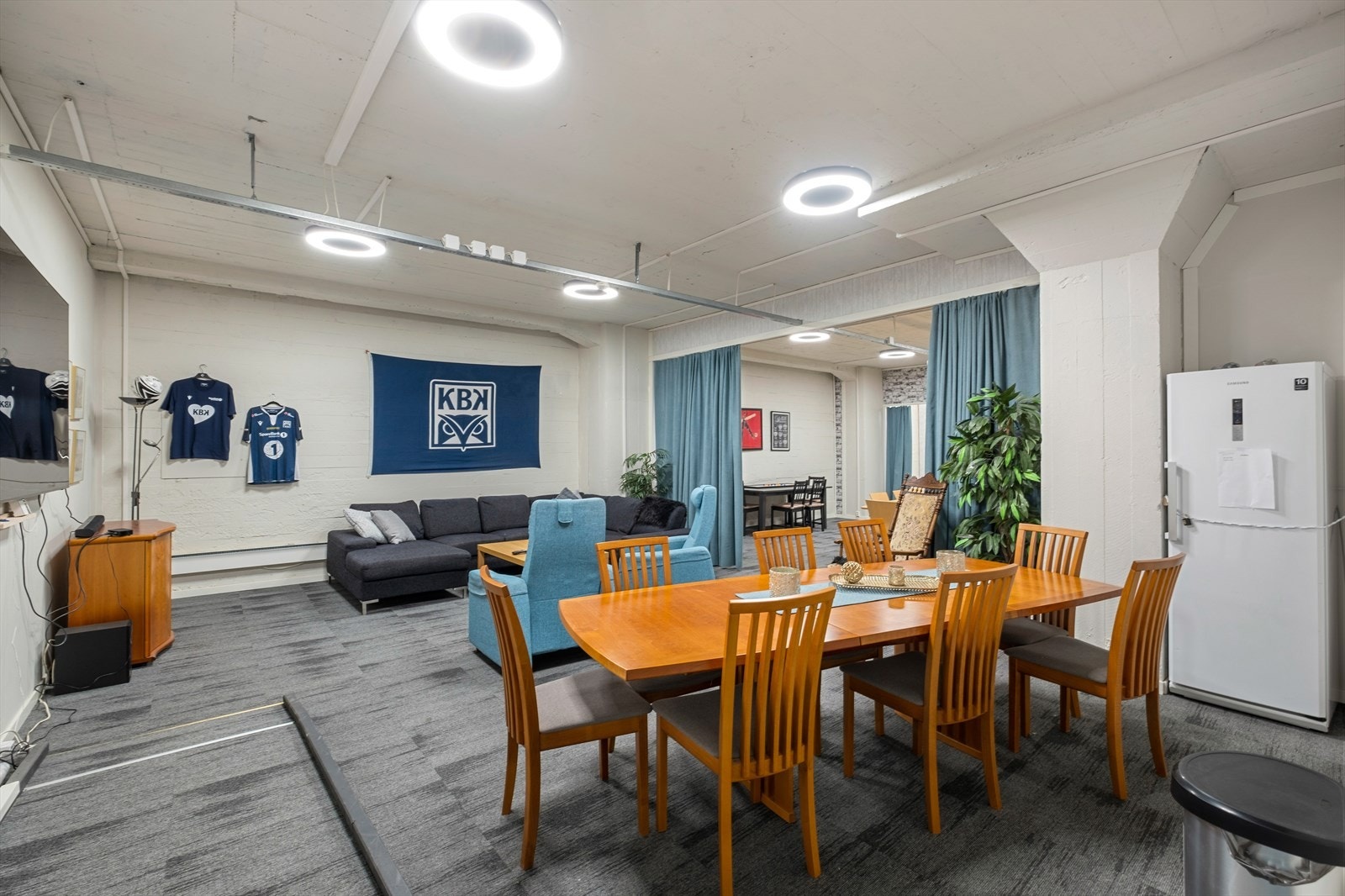 Felles stue for borettslaget Galleribilde