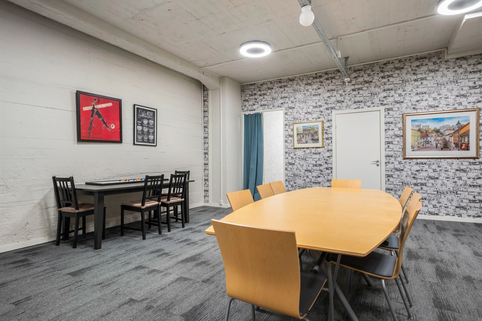 Felles stue for borettslaget Galleribilde