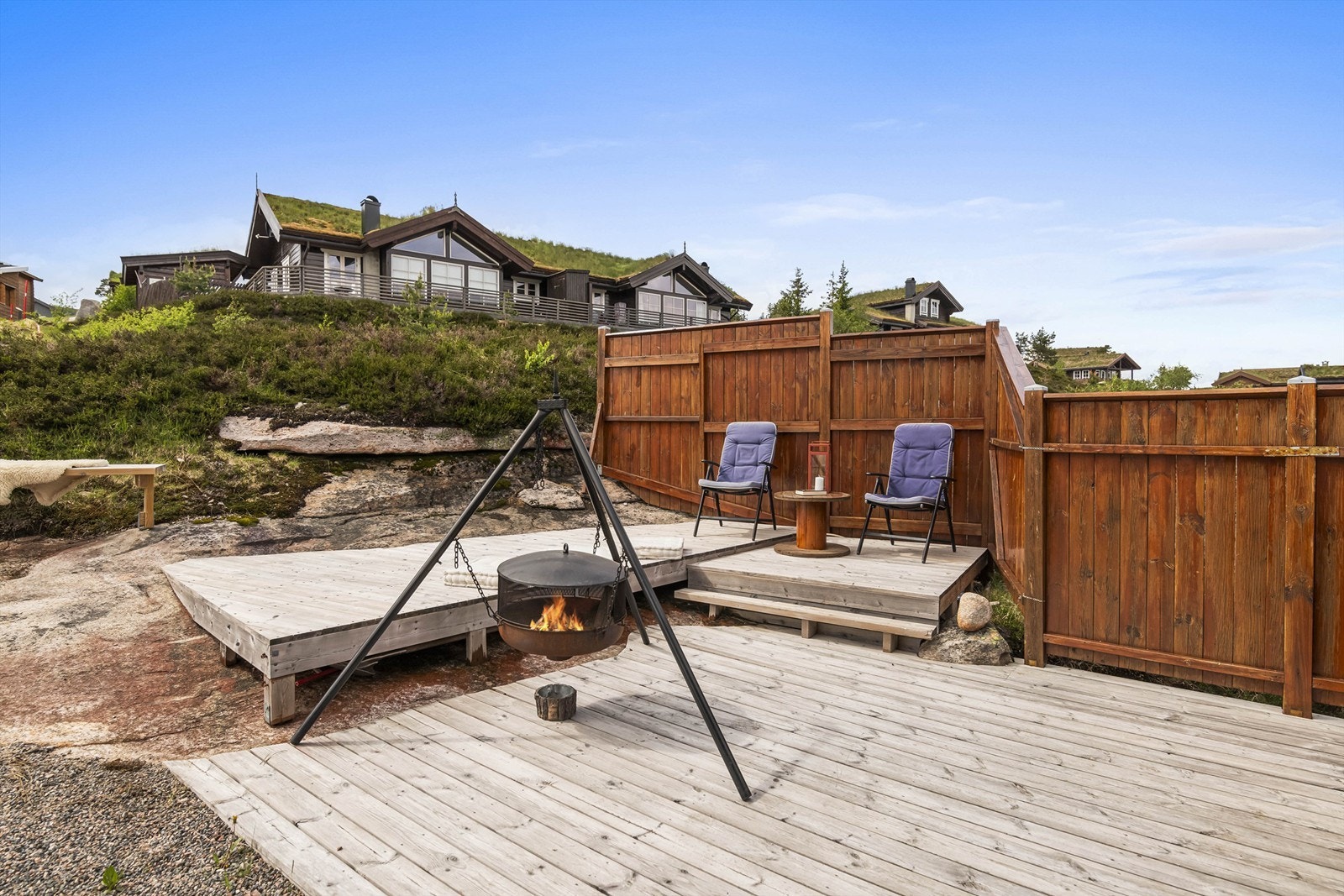 Nyt rolige omgivelser i solen Galleribilde