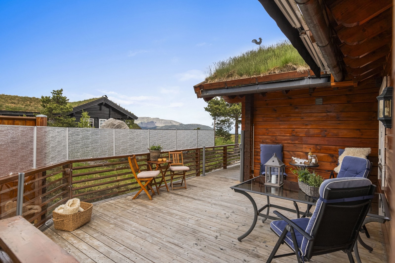 Veranda uten innsyn Galleribilde