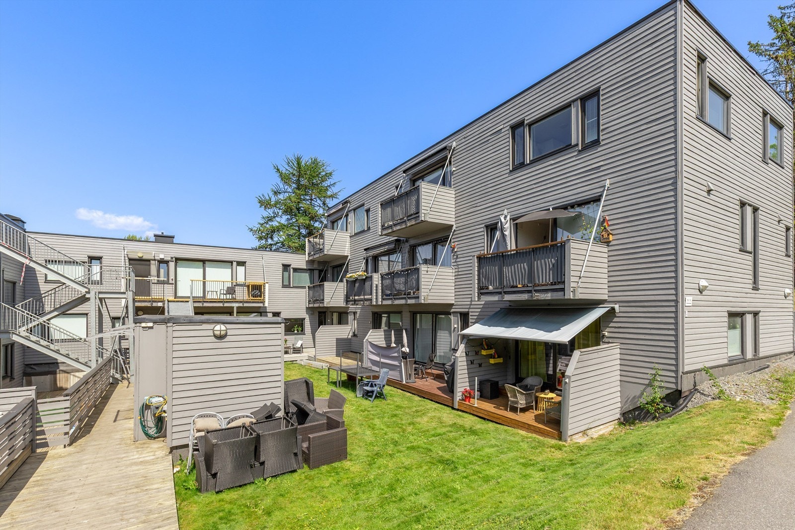 Her bor du markanært med nærhet til det meste du har behov for i hverdagen, og i barnevennlige omgivelser. Galleribilde