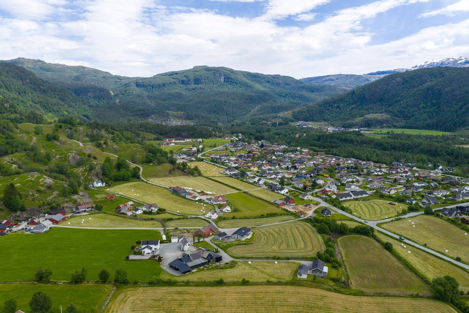 Oversikt - landlig beliggenhet Galleribilde