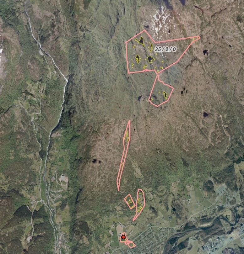 Oversiktskart Galleribilde