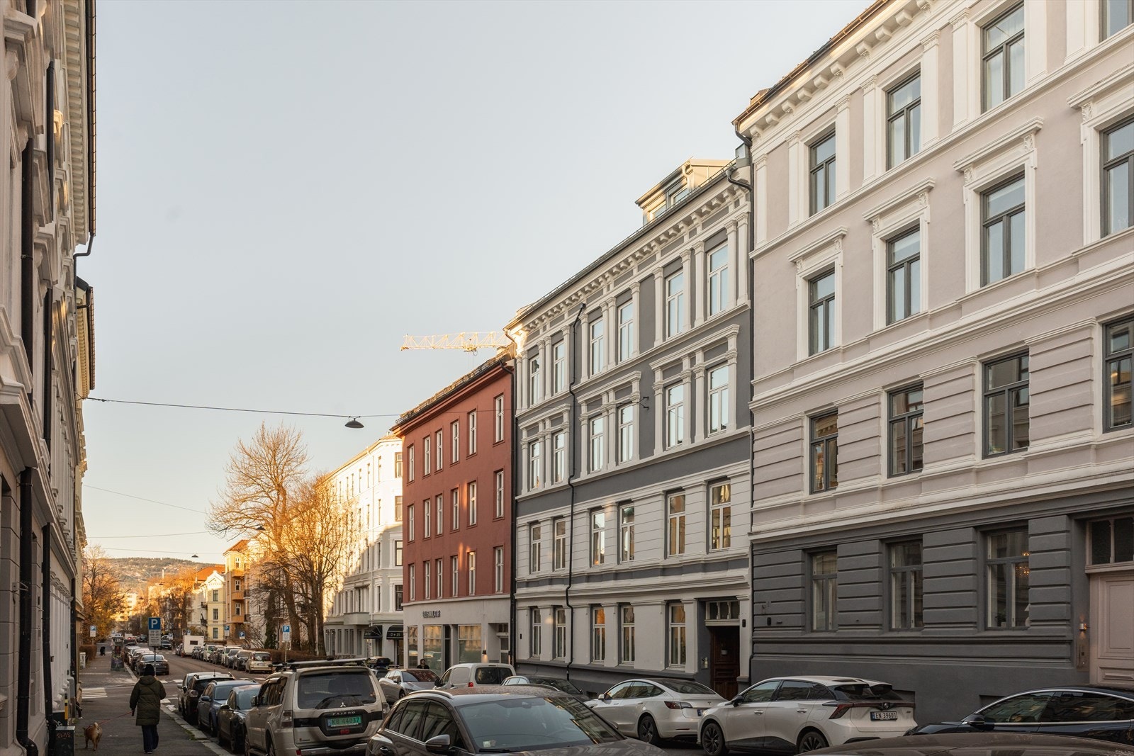 Schønings gate 5A har en meget attraktiv beliggenhet midt på Majorstuen, bare et lite steinkast fra populære Bogstadveien Galleribilde