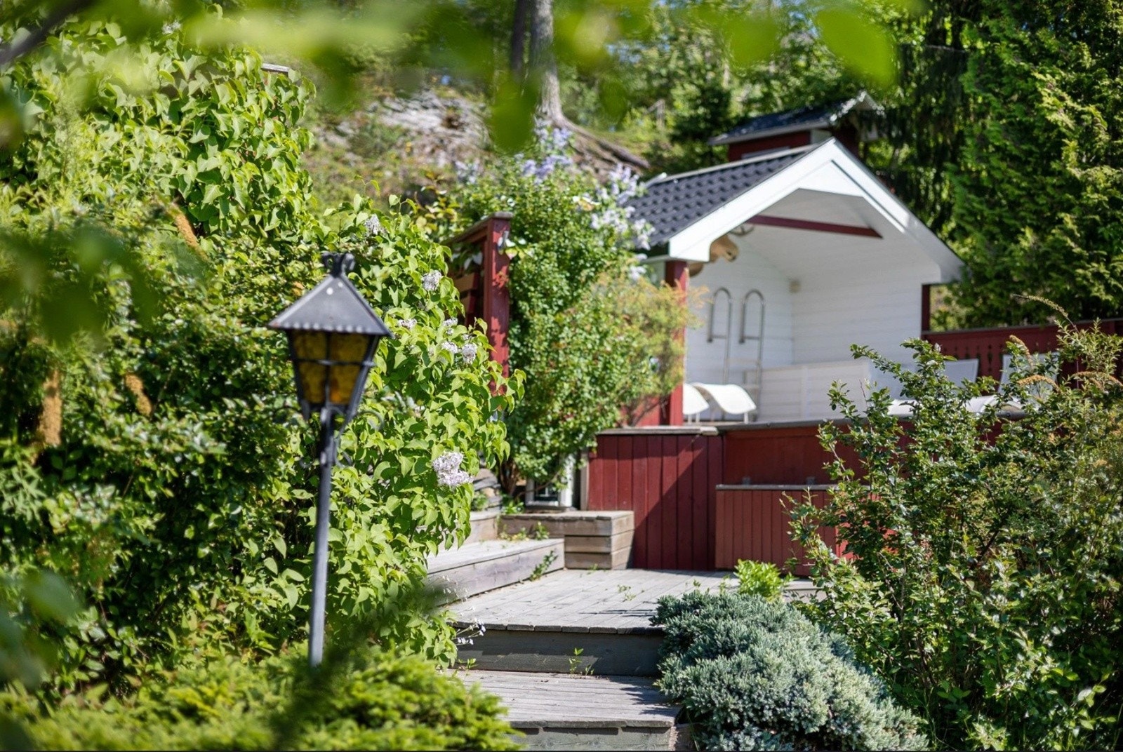 Hagen er delt inn i mange soner tilrettelagt for forskjellige aktiviteter for hele familien. Galleribilde