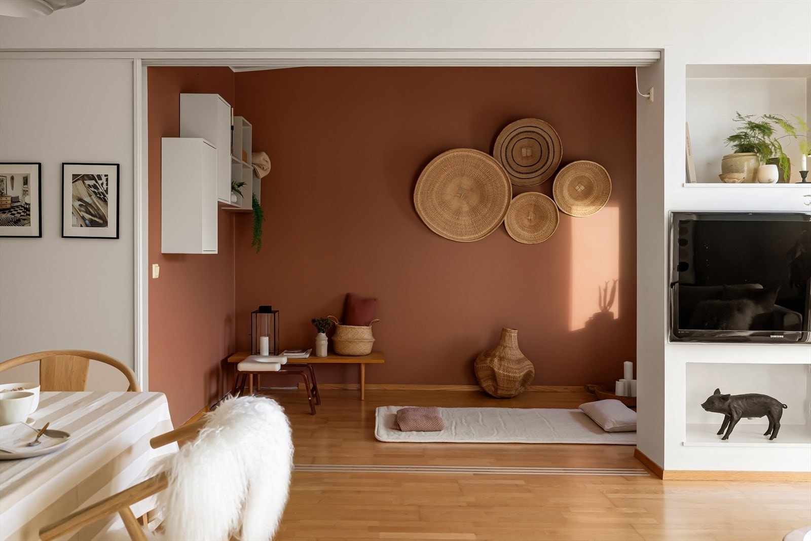 Like ved stuen finner man det ene soverommet. Galleribilde