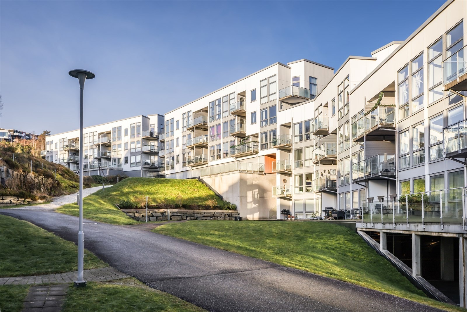 Ett attraktivt og trivelig boområde. Galleribilde