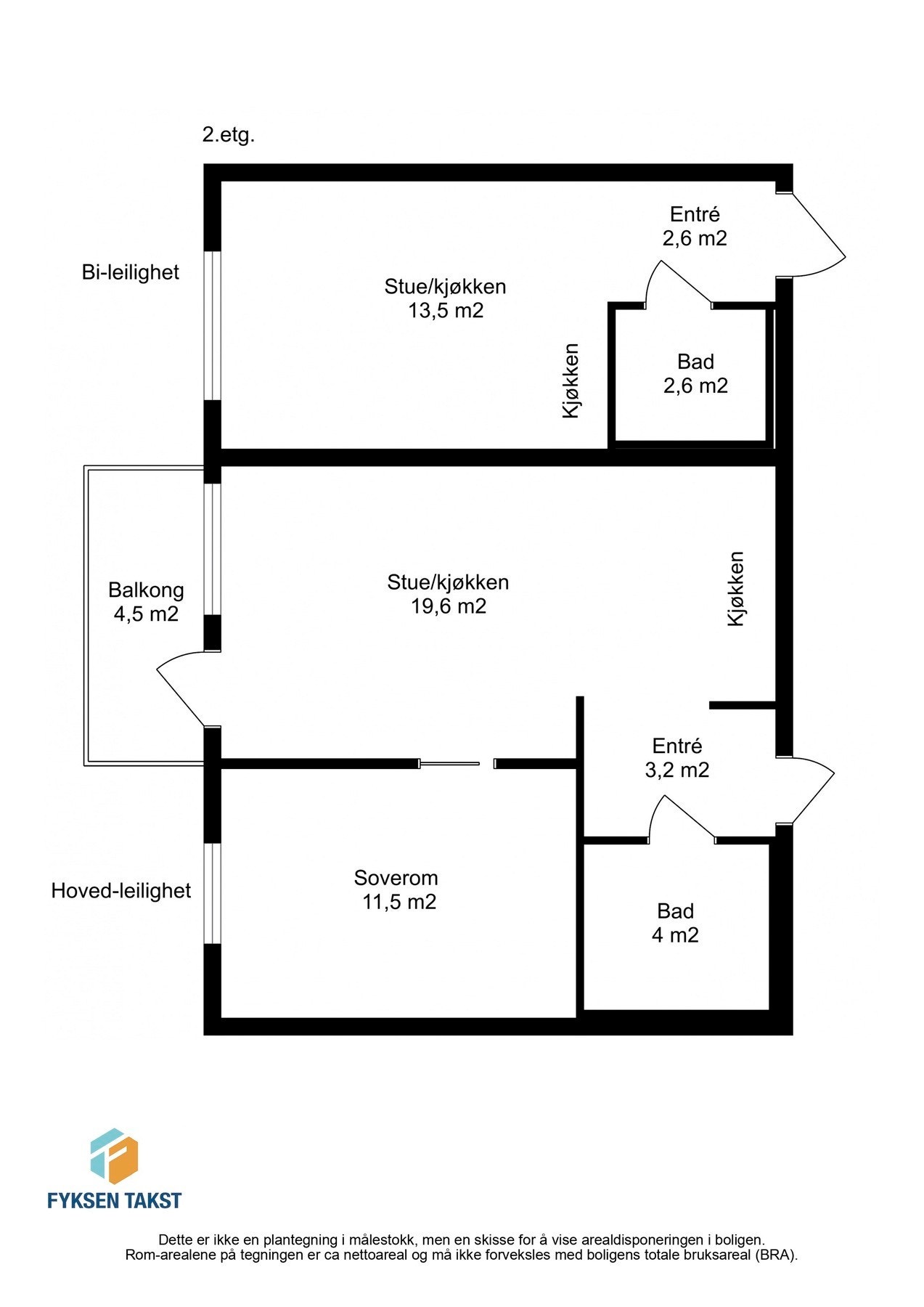 Ta en titt på planskissen og gjør deg kjent med romfordelingen! Skulle ikke oppsatt visningstidspunkt passe? Ta kontakt på 941 60 434, så finner vi en løsning. Galleribilde