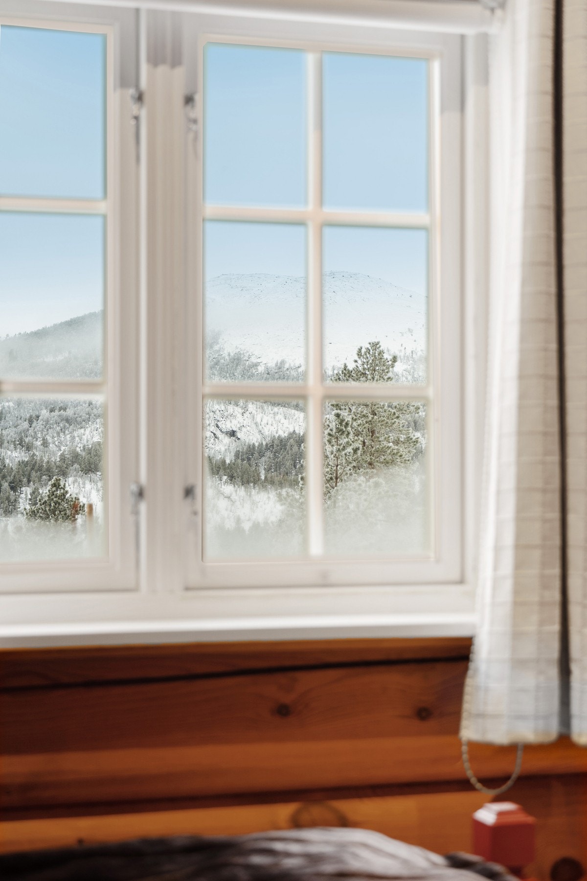 Utsikt hovedsoverom. Galleribilde