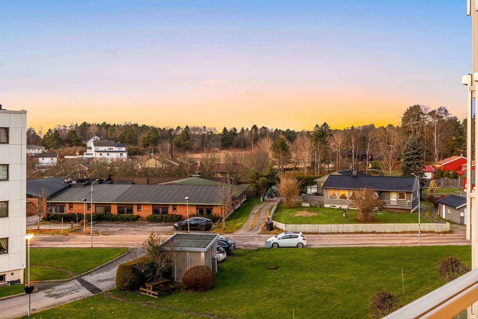 God utsikt til nærliggende områder Galleribilde