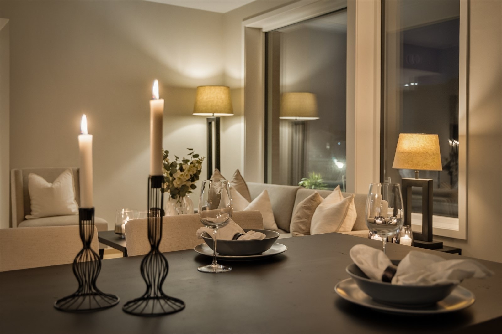 Dette er en leilighet med god stemning. Galleribilde