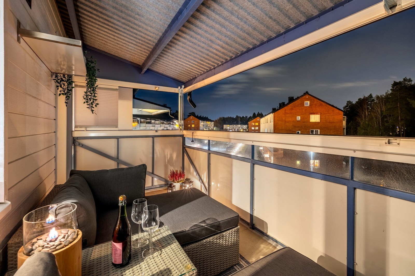 Herfra får du også et hyggelig utsyn. Galleribilde