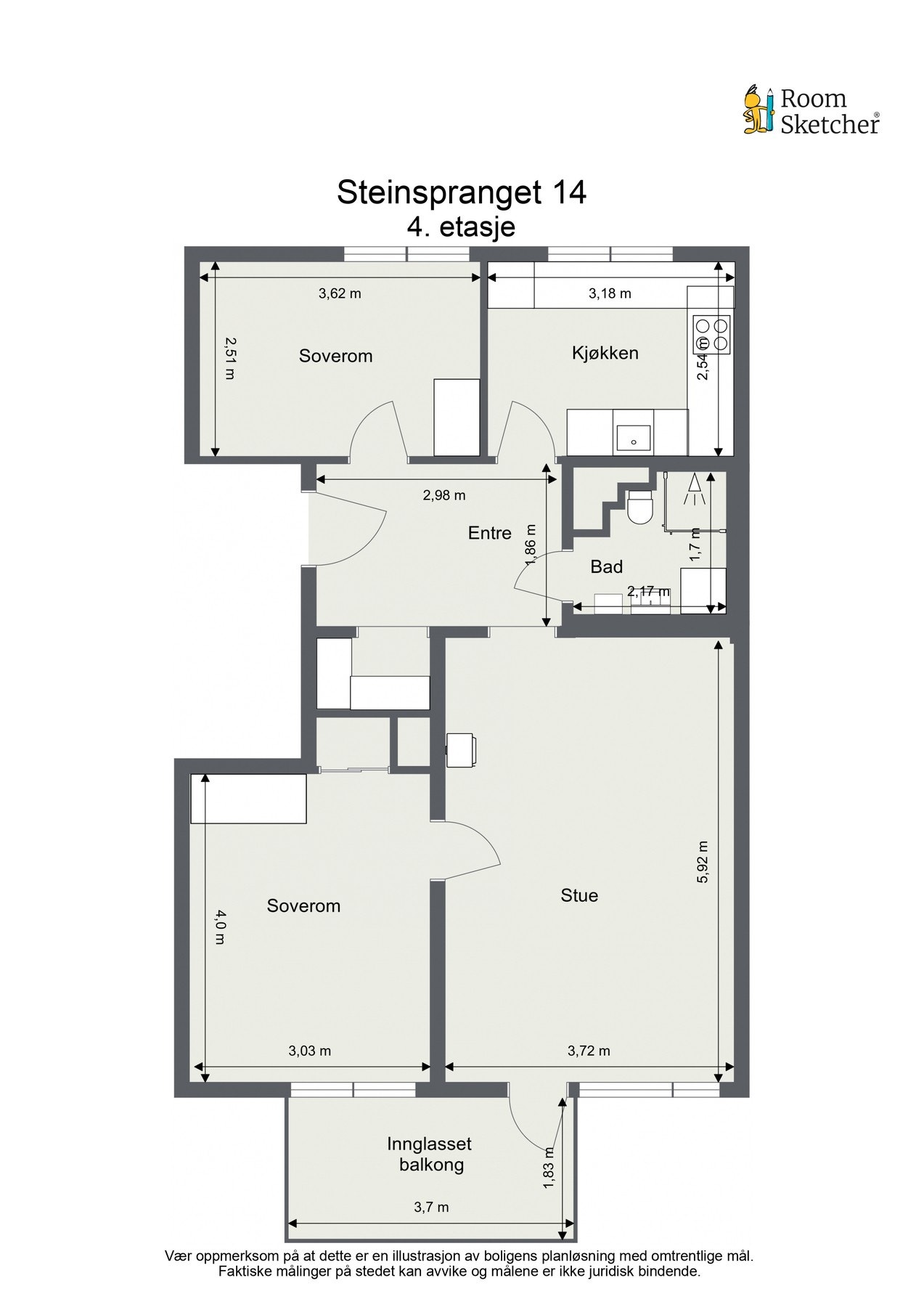 Plantegning. Galleribilde