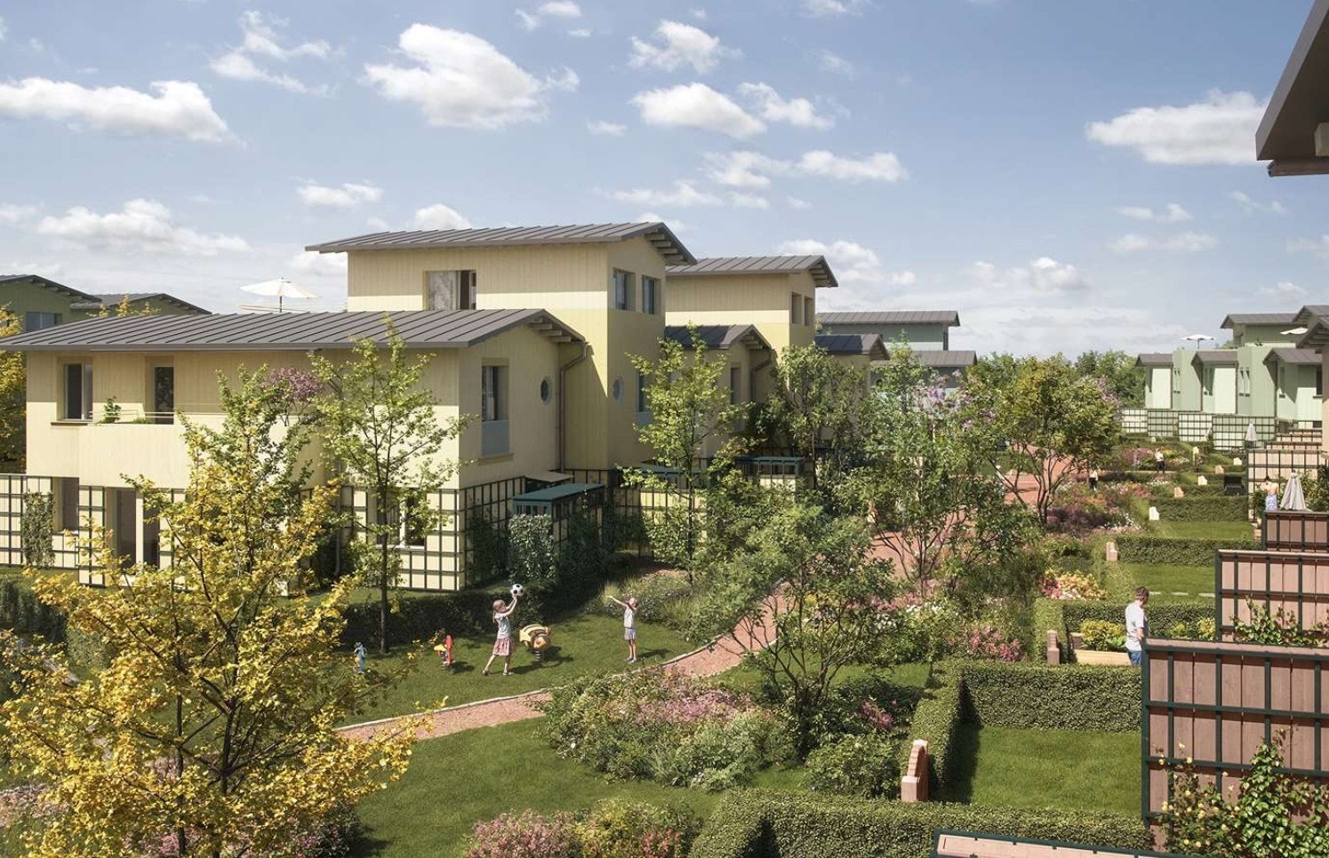 Kunstnerisk illustrasjon. Bilde lånt av Selvaag Bolig. Galleribilde