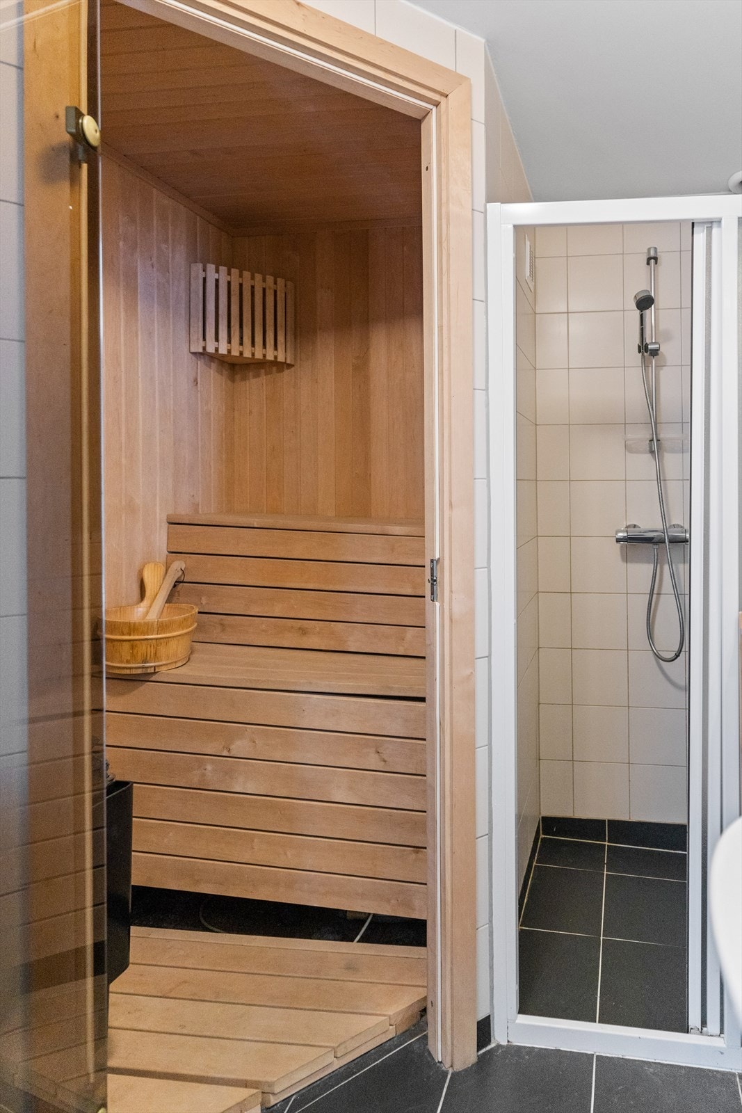 Bad med badstue. Galleribilde