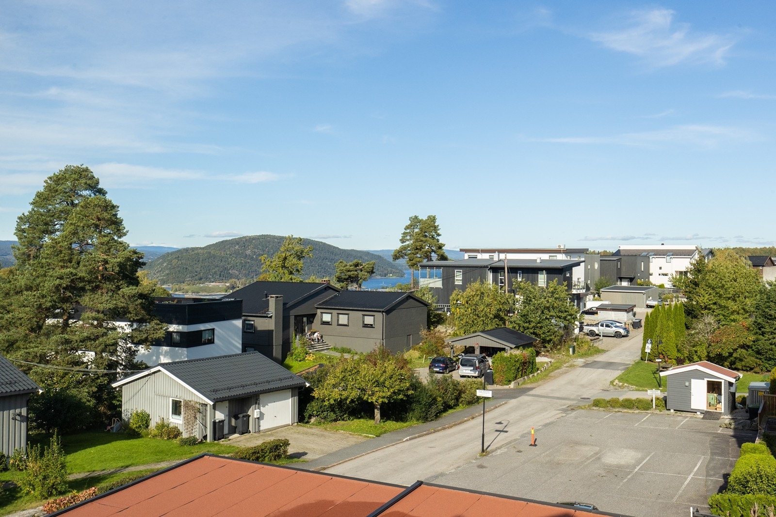 Utsikt mot nordvest Galleribilde