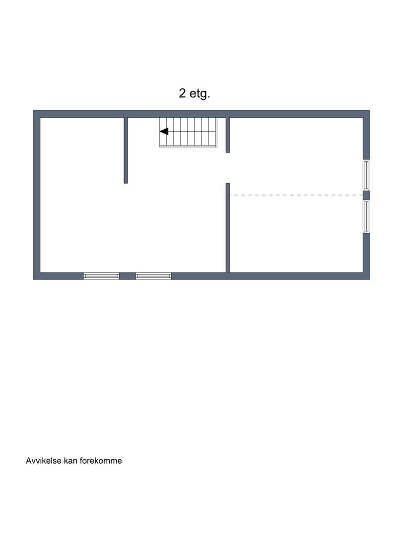Plantegning hems. Galleribilde