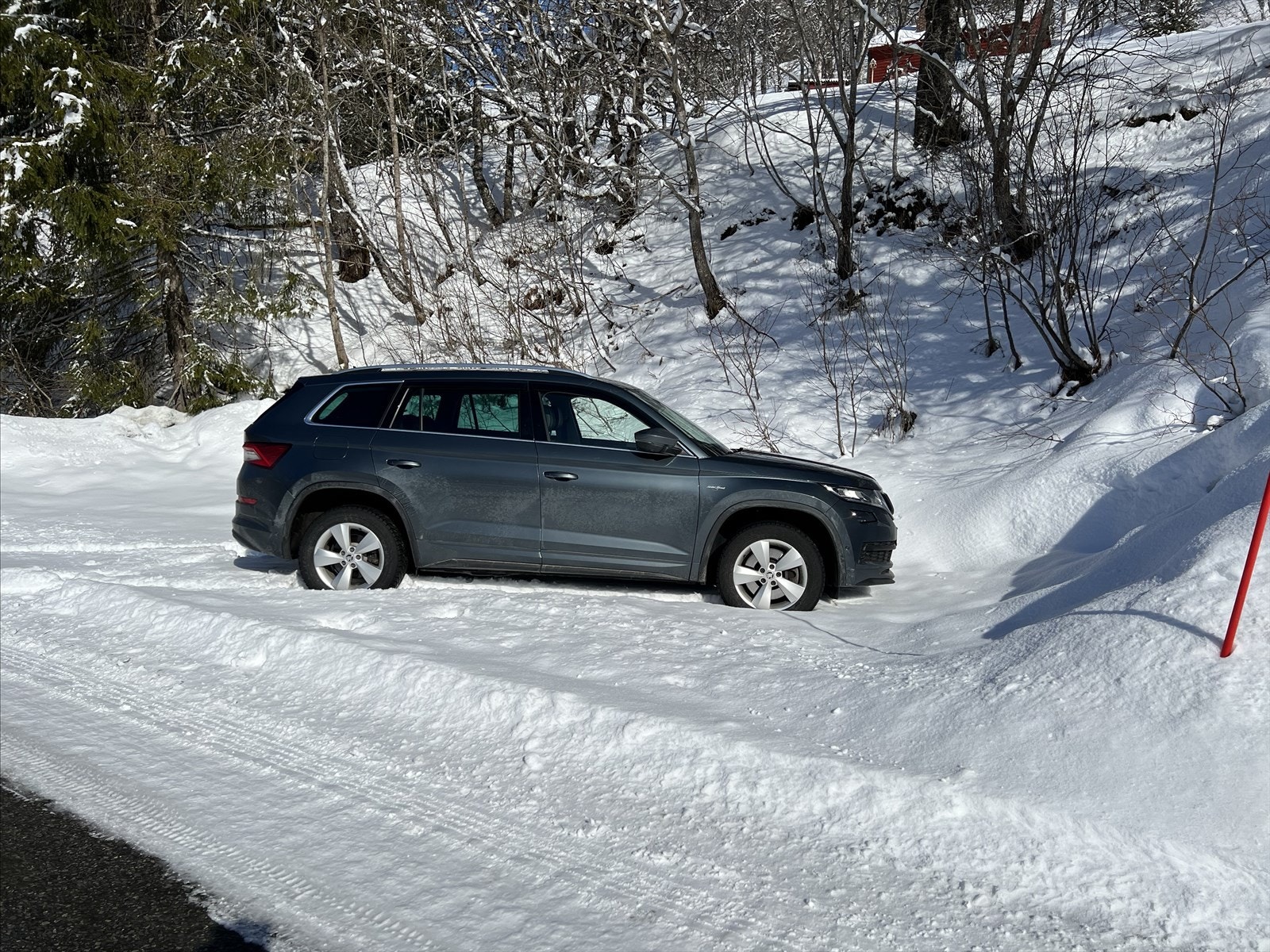 Parkeringsplass. Galleribilde