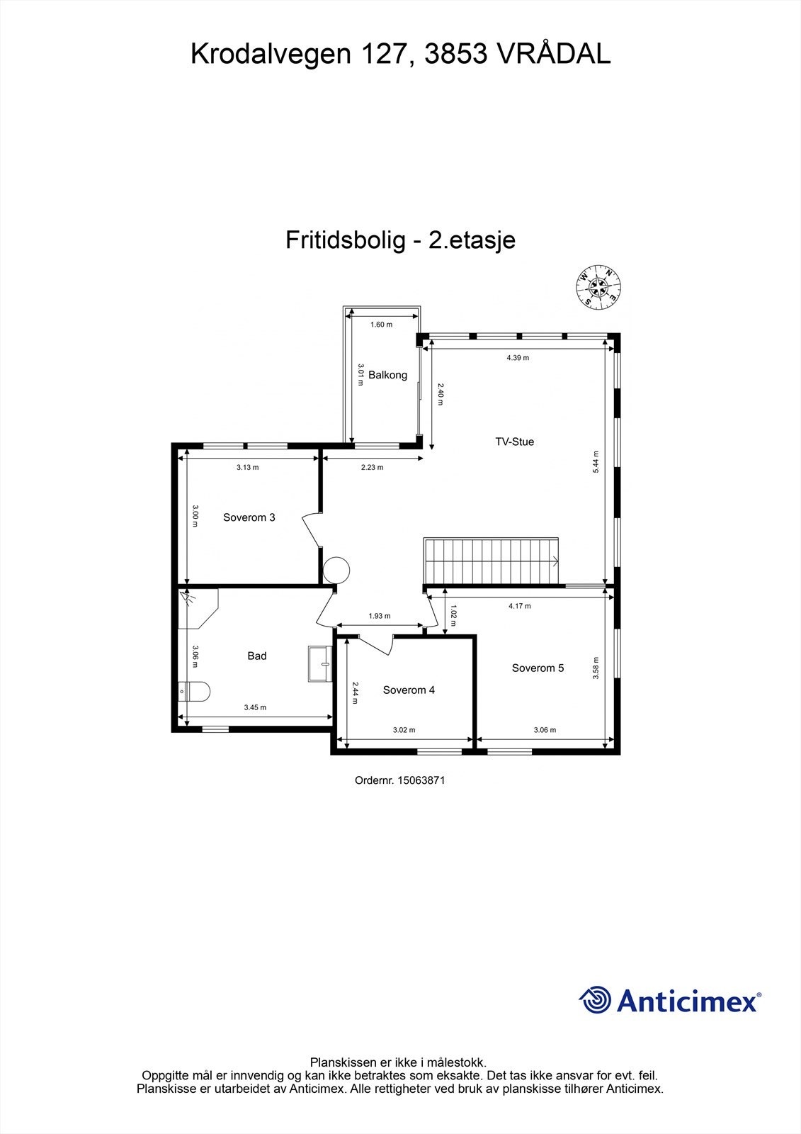 Plantegning 2.etasje Galleribilde