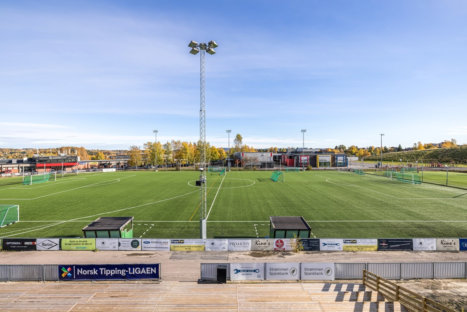 Skjetten stadion. Galleribilde