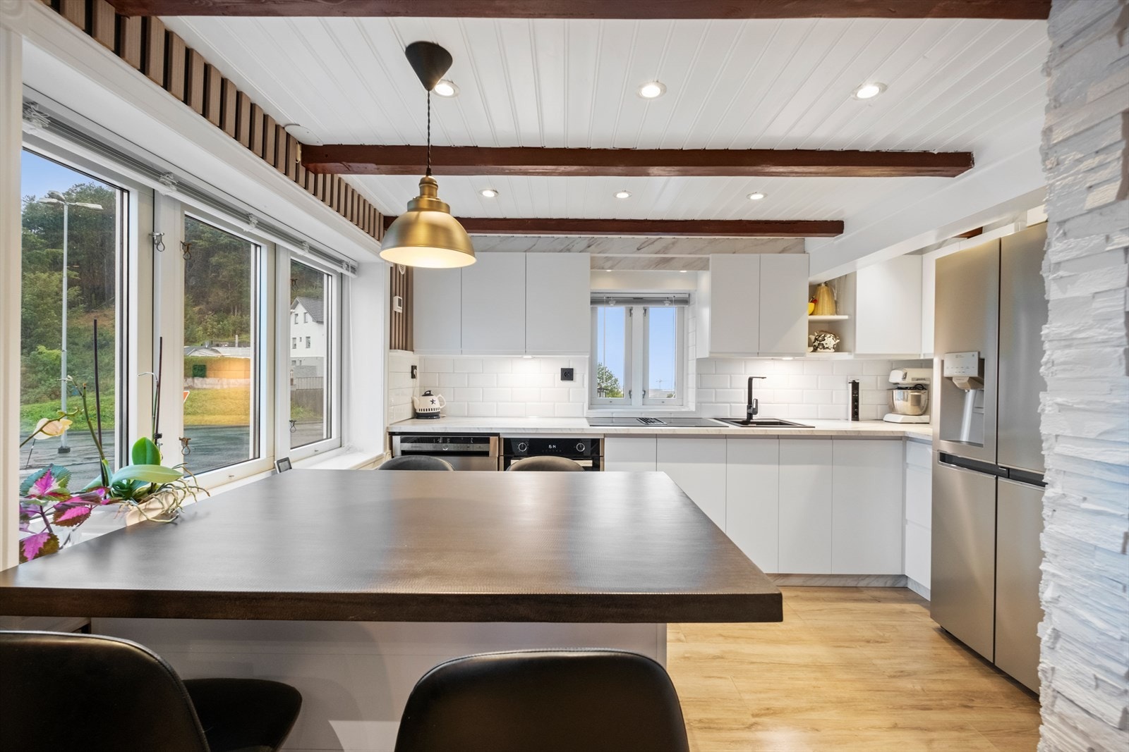 Det er installert fiber i boligen. Galleribilde