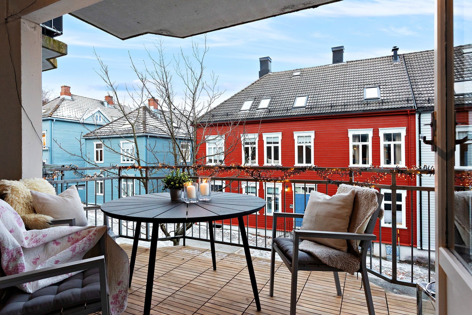 Boligen kan skilte med egen balkong på 8,2 kvm. Galleribilde