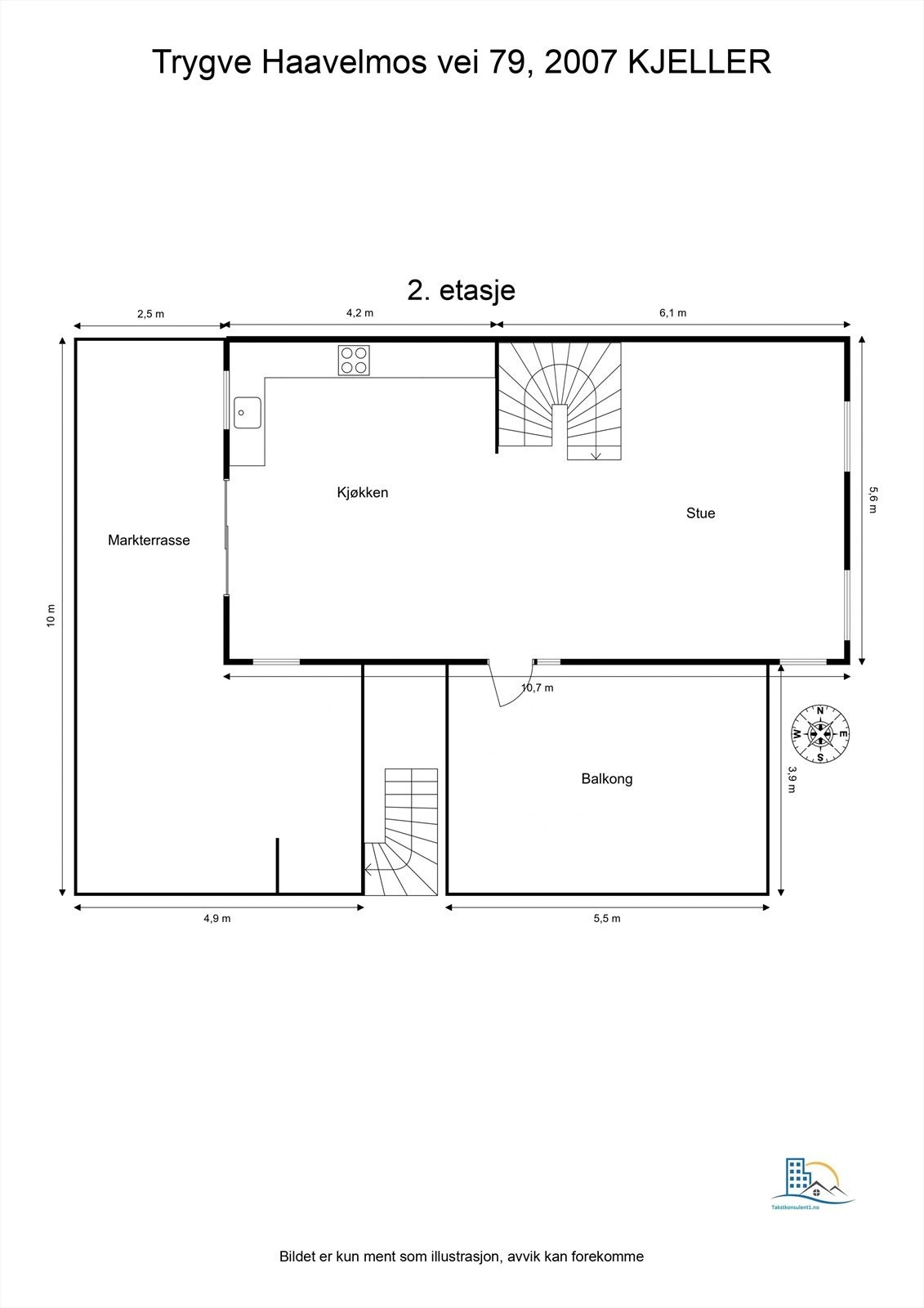 Plantegning 2. etasje. Galleribilde