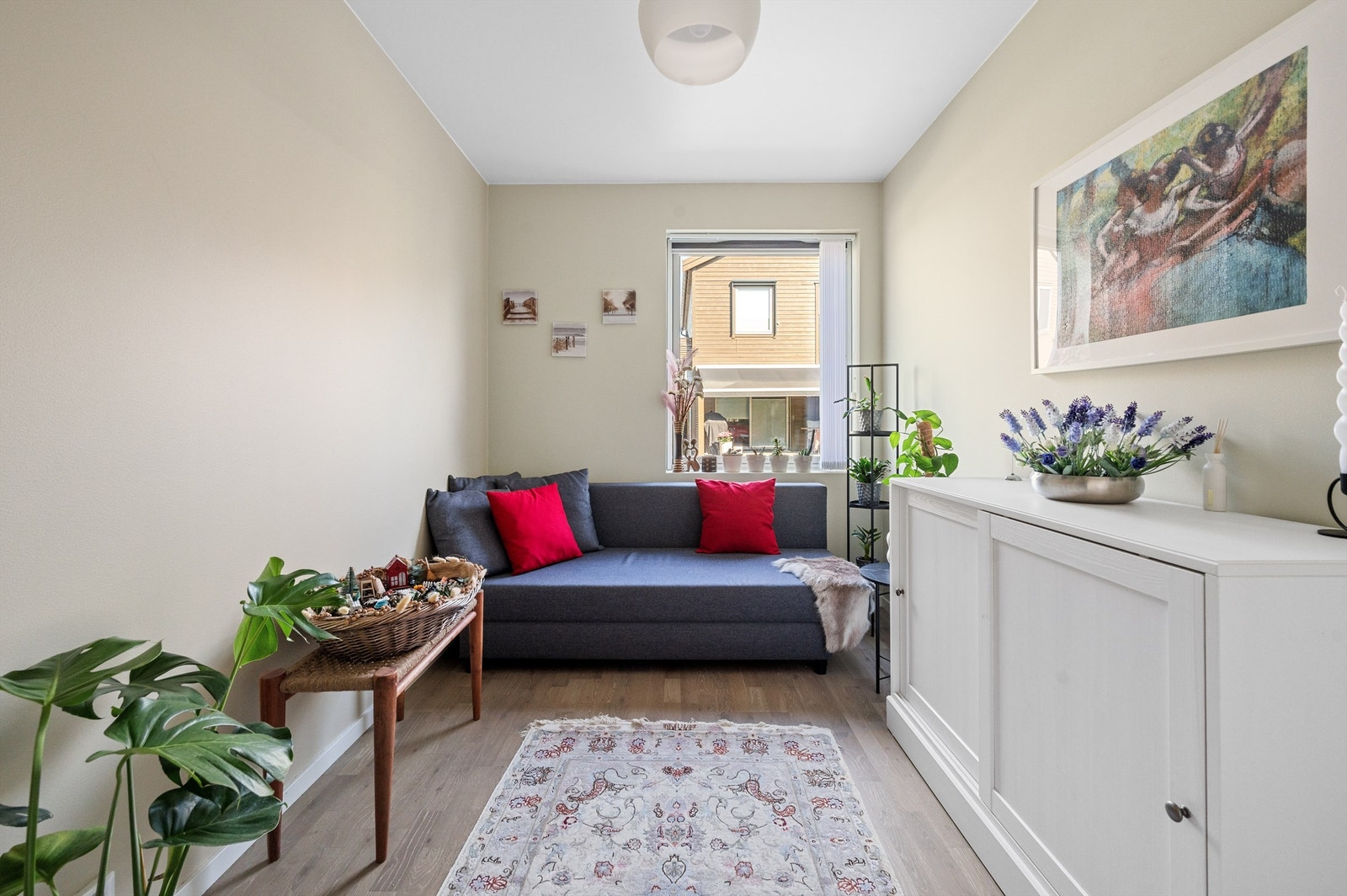 Rommene er holdt i behagelige og lune farger som inviterer til en god natts søvn. Galleribilde