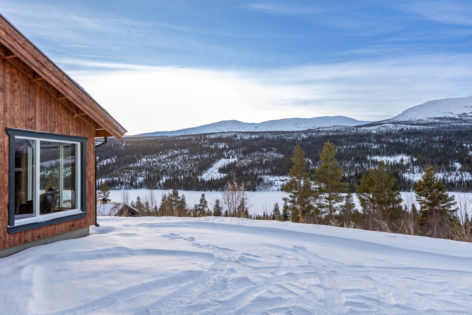 Fantastisk utsikt fra eiendommen. Galleribilde