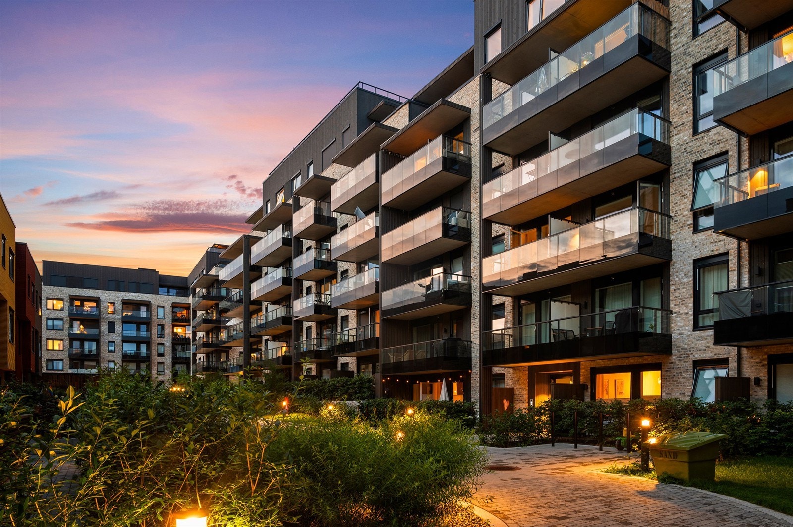 Fasadebilde av borettslaget Galleribilde