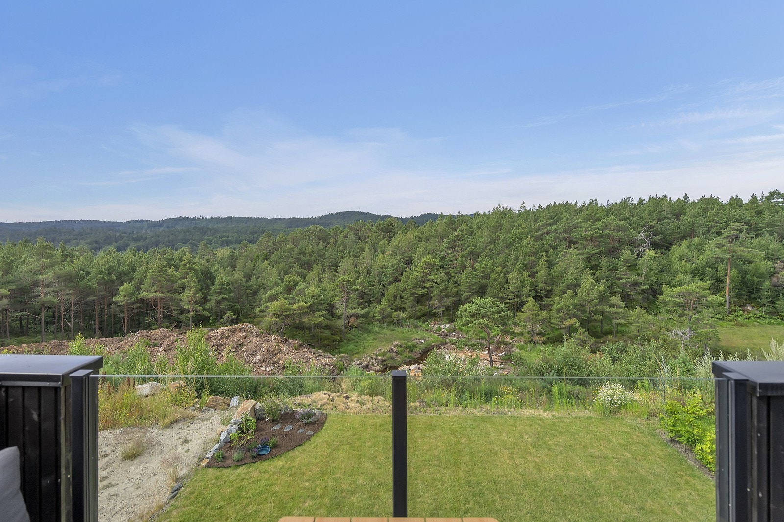 Flott utsikt over nærområdet. Galleribilde