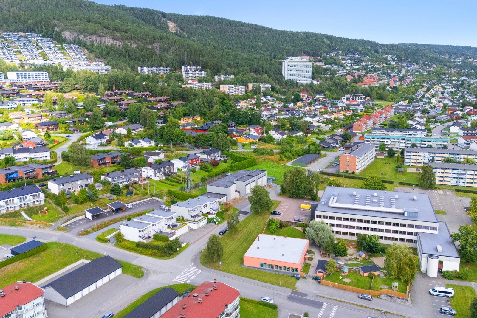 Nær skole og barnehage Galleribilde